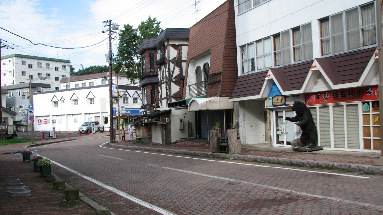 阿寒湖： Lake Akan