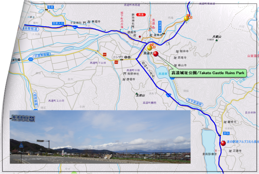 高遠城址公園/Takato Castle Ruins Park