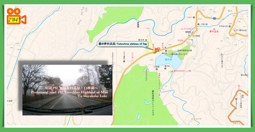 霧の蓼科高原/Tateshina plateau of fog